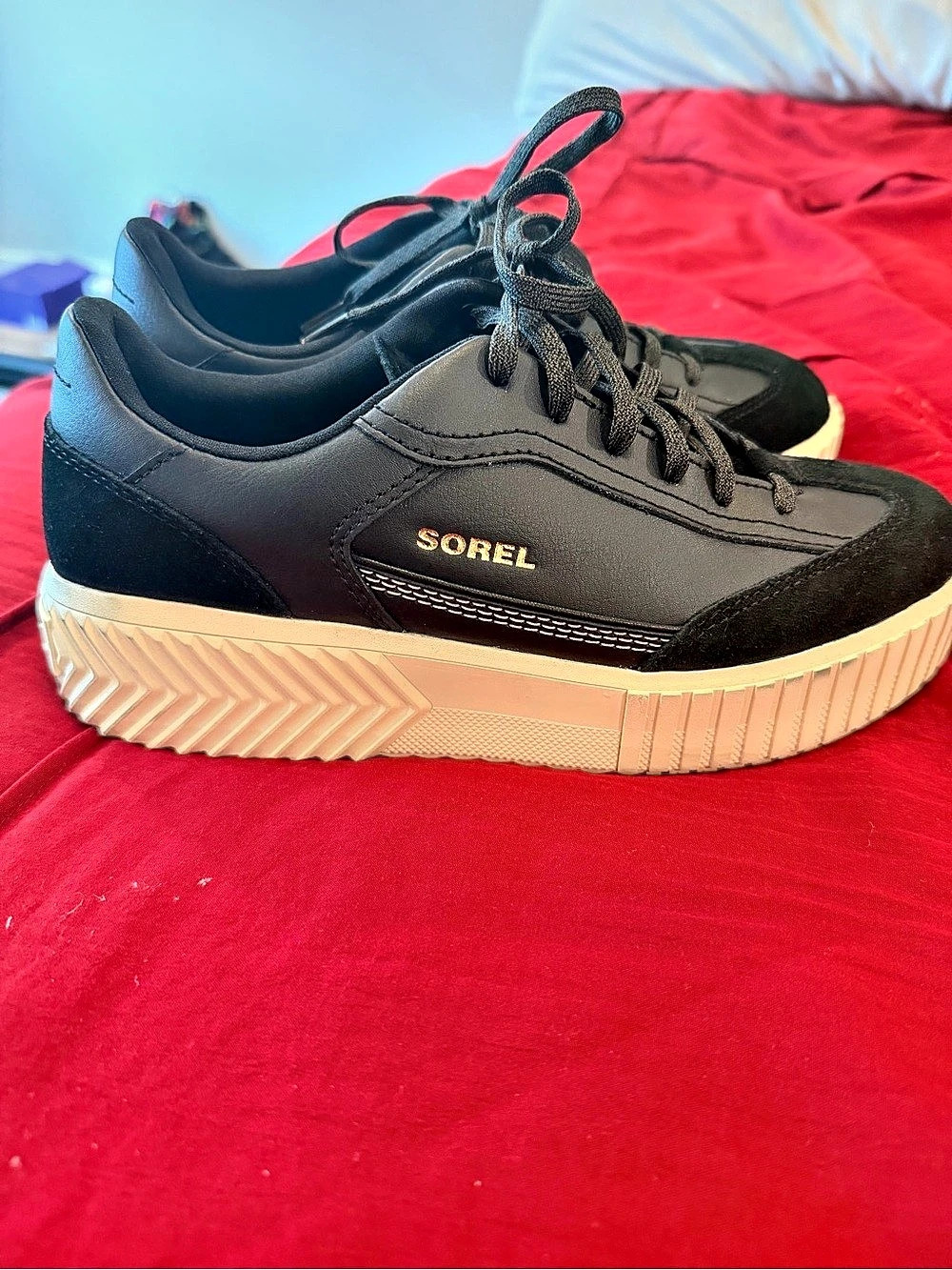 SOREL Kinetic Impact Lace Sneakers Black US 7.5